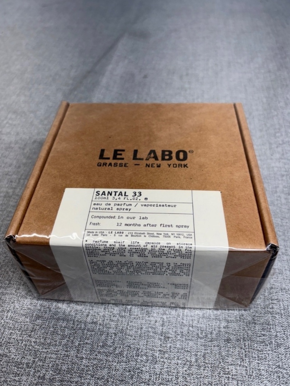 Le Labo Santal 33 Bottle  NEW in BOX - Picture 5 of 6